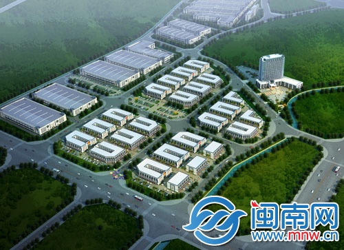 福建海西再生資源產業(yè)園區(qū)鳥瞰圖