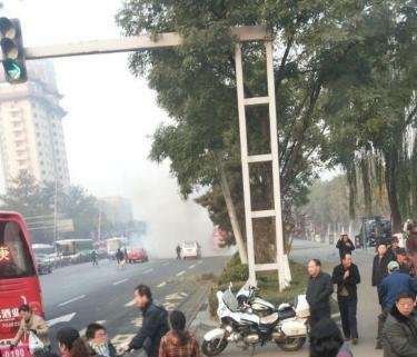 爆炸現(xiàn)場