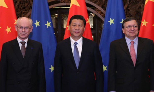 習近平會見歐盟領導人