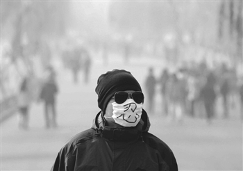 五日，杭州霧霾天