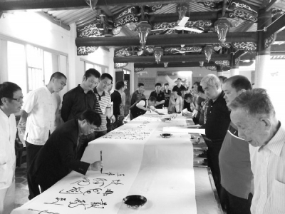 南安市蘆川文化研究會成立大會現(xiàn)場