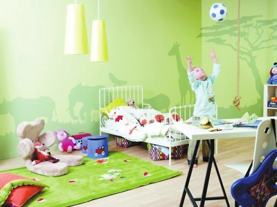 南安建材市場鮮見兒童漆產(chǎn)品