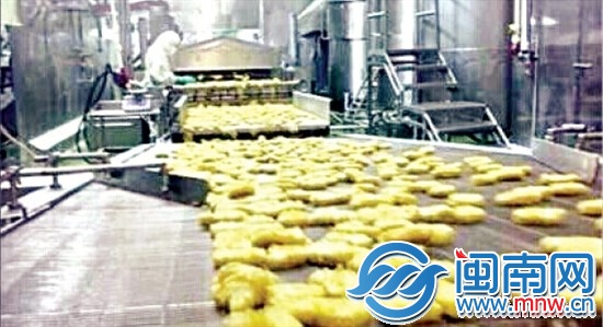 經(jīng)過大型絞肉機乳化、裹粉，過期的原料吃不出來（視